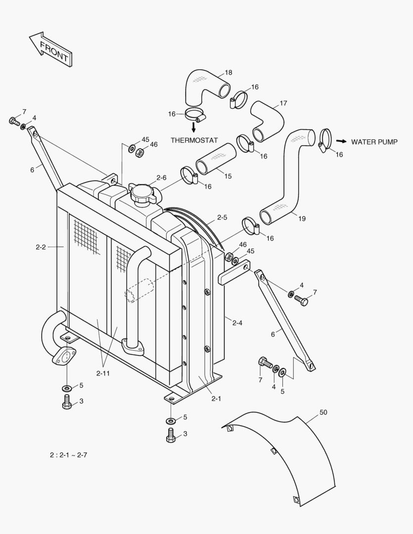 1140 RADIATOR & OIL COOLER