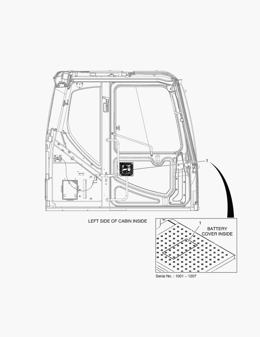ПРЕДУПРЕЖДАЮЩАЯ ТАБЛИЧКА - СМАЗКА(ШАРНИРНЫЙ)(ЕВРОПА)