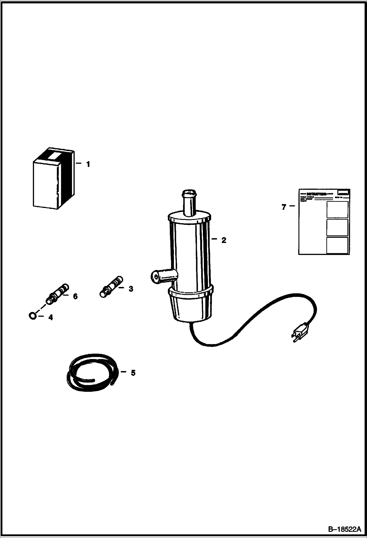 Схема КОМПЛЕКТ ПОДОГРЕВАТЕЛЯ БАКА (240 В)