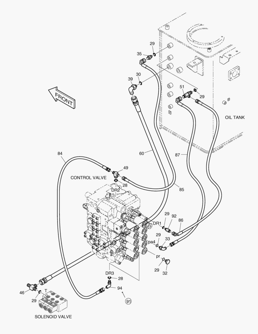 ТРУБОПРОВОД СЕРВОУПРАВЛЕНИЯ(5)