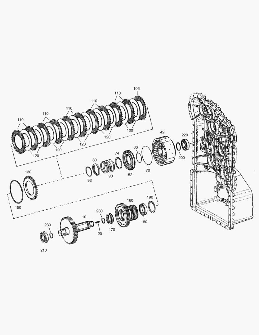 СЦЕПЛЕНИЕ - KR - ТРАНСМИССИЯ