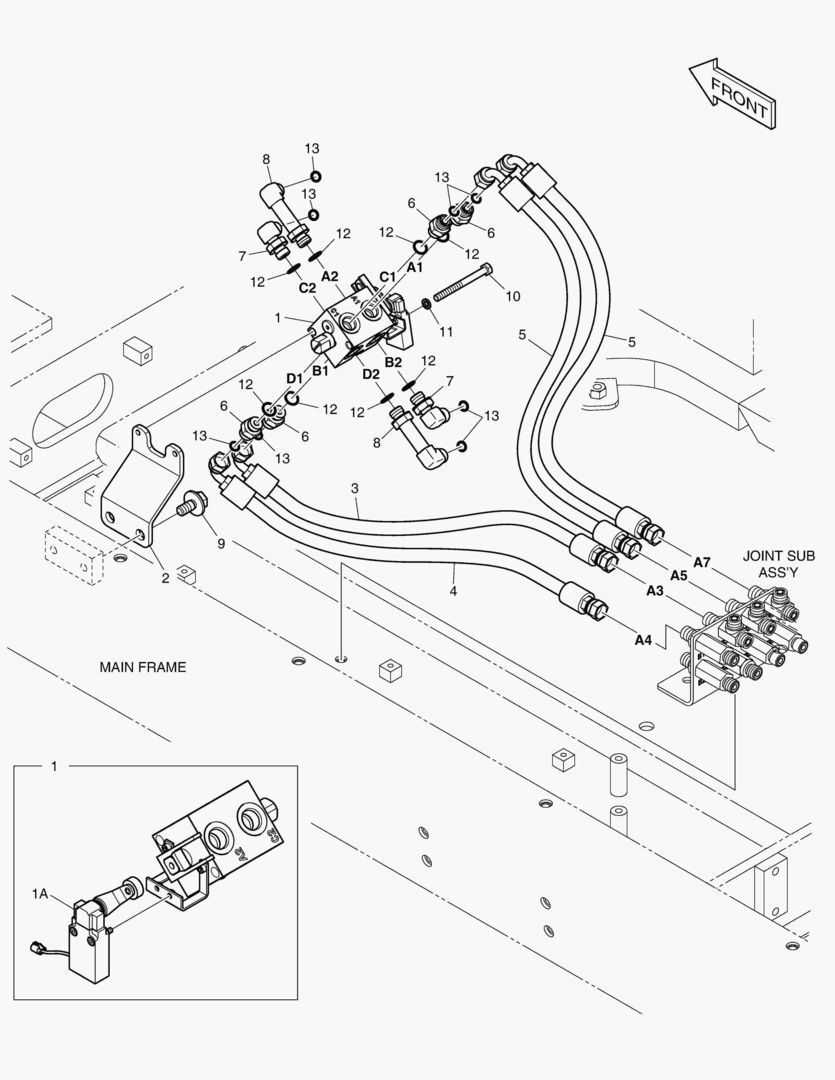 ТРУБОПРОВОД СЕРВОУПРАВЛЕНИЯ - ИЗМЕНЕНИЕ РЕЖИМА(1)