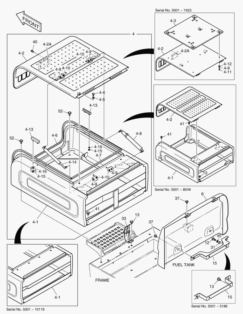 1600 BATTERY COVER [5001~10476]