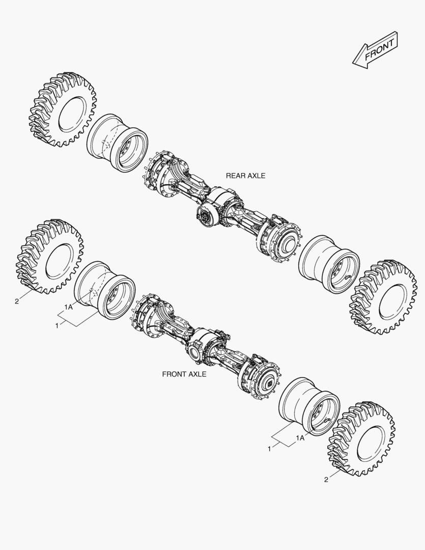 КОЛЕСА В СБОРЕ - 20.5X25XL5