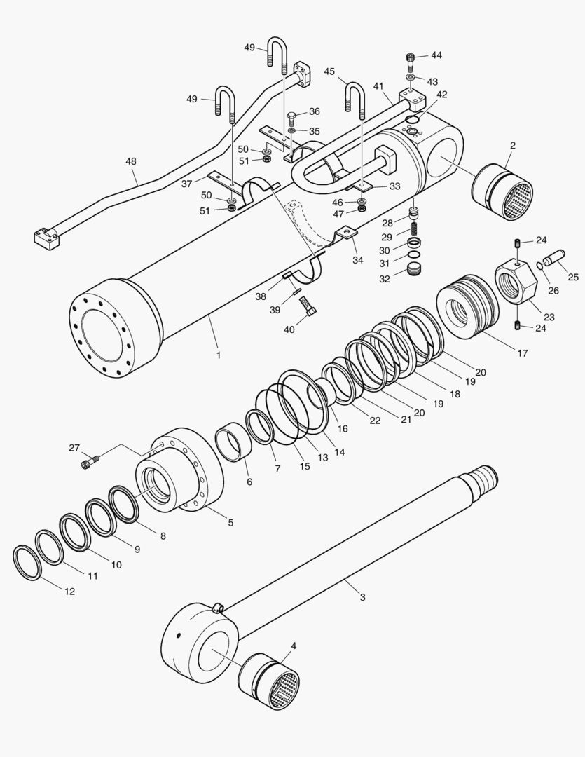 4371 ARM CYLINDER - LOCK VALVE(BOOM 6.3m) [10226~]
