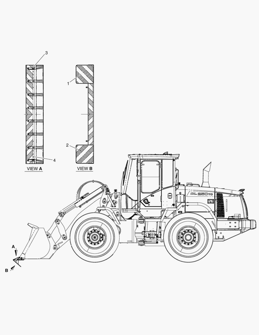 ПРЕДУПРЕЖДАЮЩАЯ ТАБЛИЧКА - ПРОТЕКТОР ЗУБЧАТЫЙ