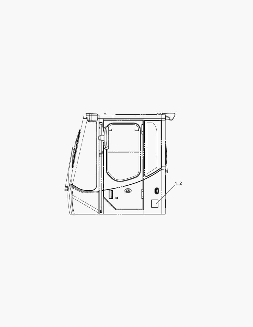 4530 DECAL - ROPS & FOPS(CHINA)