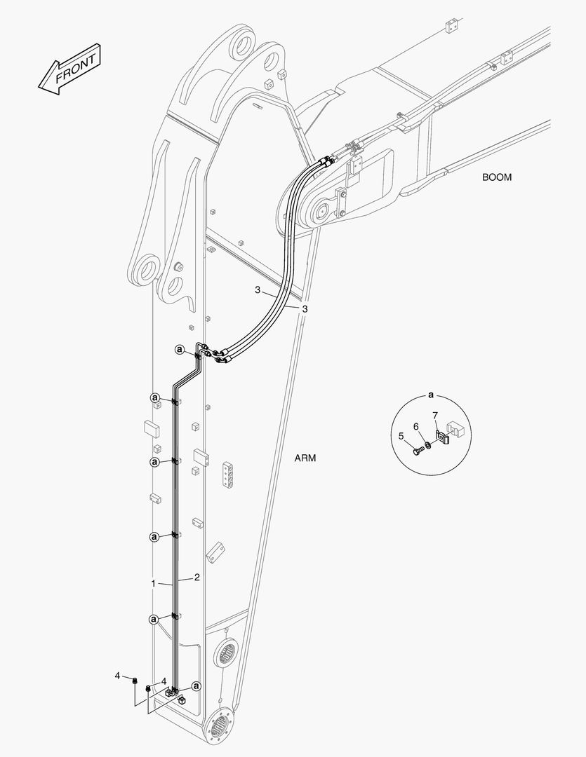 ГИДРОСИСТЕМА РУКОЯТИ - БЫСТРОУСТАНАВЛИВАЕМЫЙ ФИКСАТОР