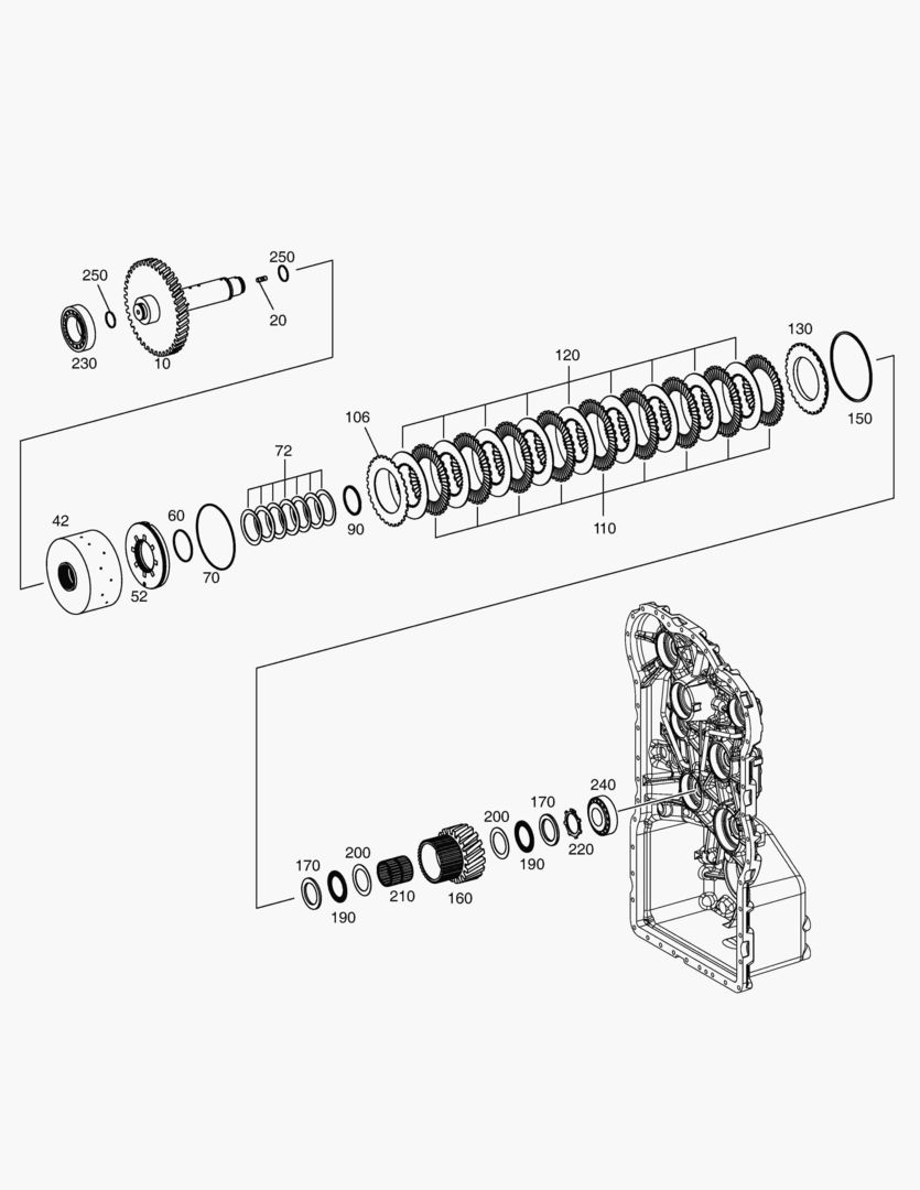 СЦЕПЛЕНИЕ-K1(БЛОКИРОВКА)