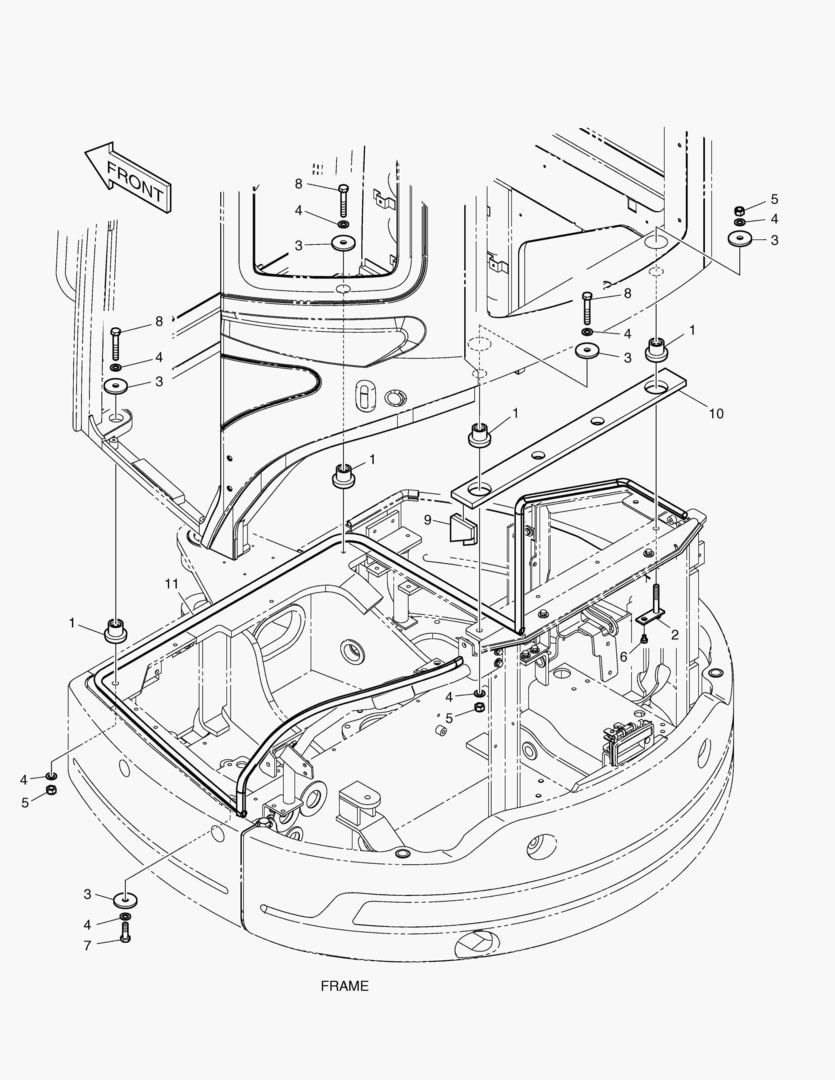 УСТАНОВКА КАБИНЫ