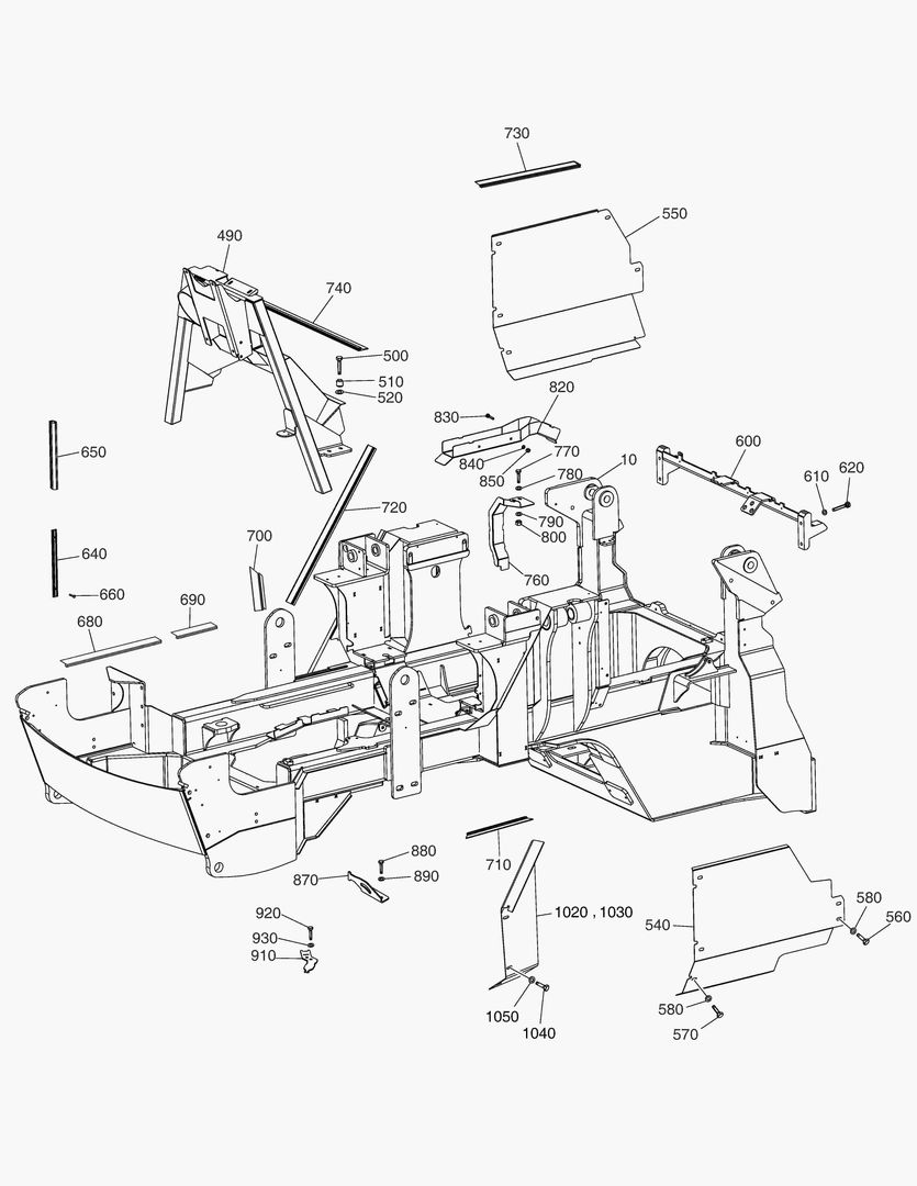 G240-6 FRONT FRAME