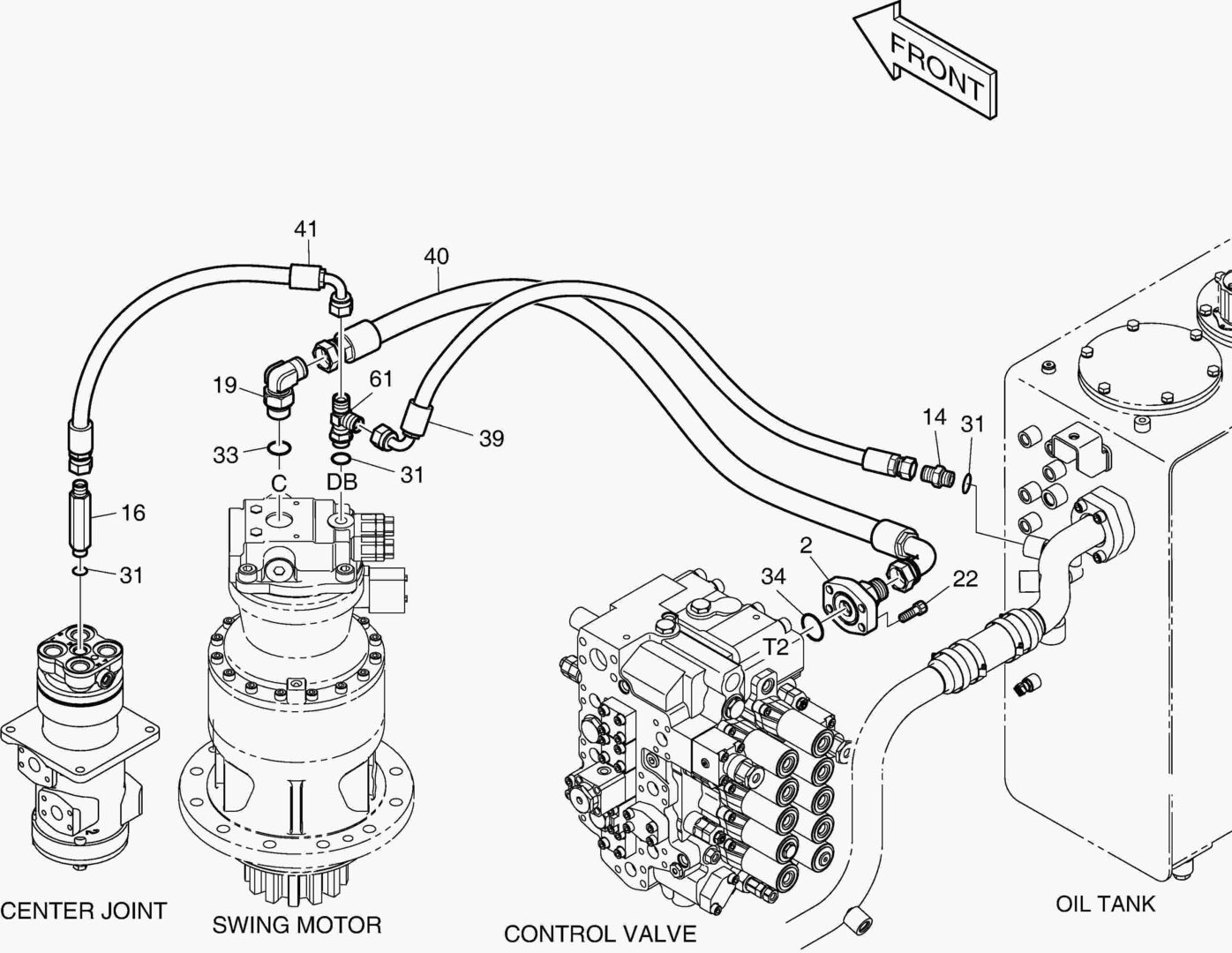 ТУБОПРОВОД МАСЛЯНОГО РАДИАТОРА(3)