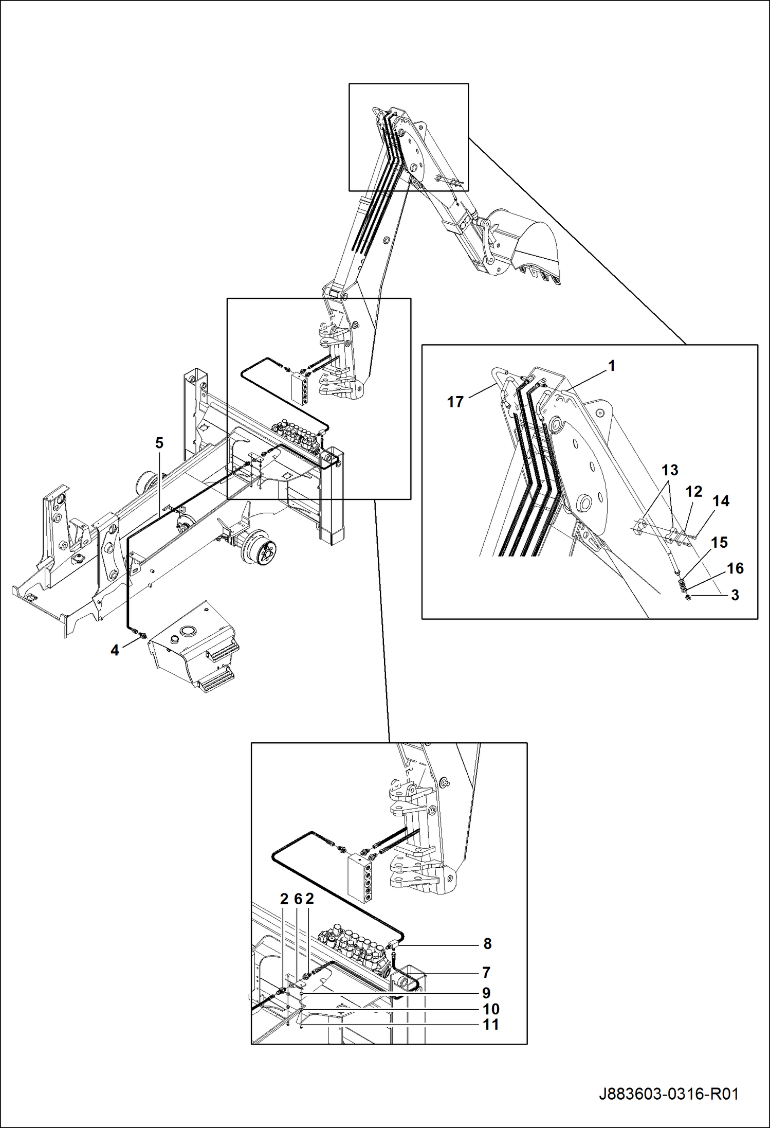 ДЕТАЛИ ДЛЯ СОЕДИНЕНИЯ МОЛОТА - УВЕЛИЧЕННЫЙ