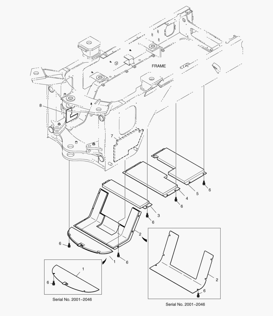 ОБТЕКАЕМАЯ ПОДКУЗОВНАЯ ПАНЕЛЬ