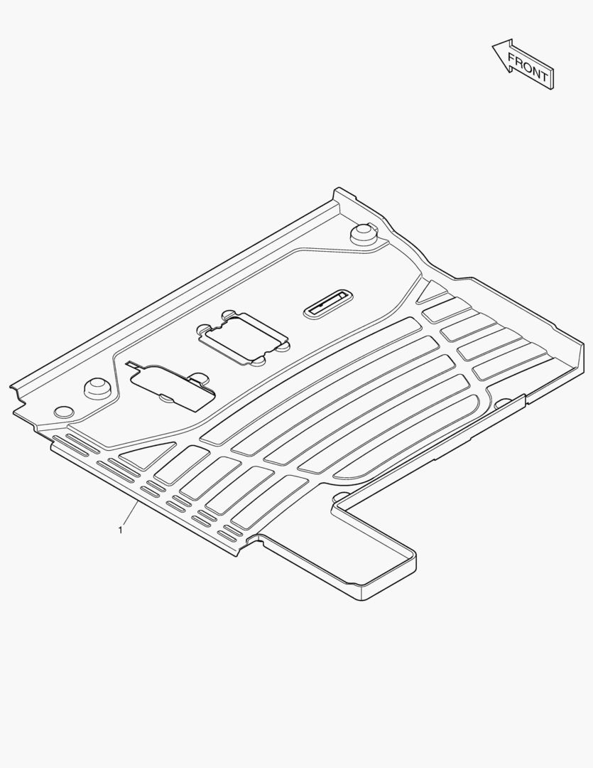 КОВРИК НА ПОЛУ КУЗОВА - ВРАЩАЮЩИЙСЯ
