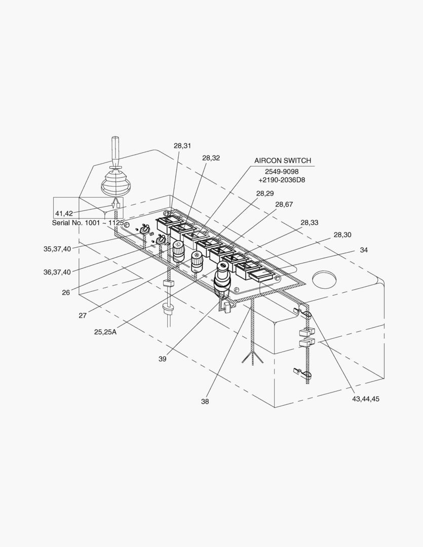ЭЛЕКТРИЧЕСКИЕ ЗАПЧАСТИ(2)-КОРОБКА ПЕРЕКЛЮЧАТЕЛЕЙ