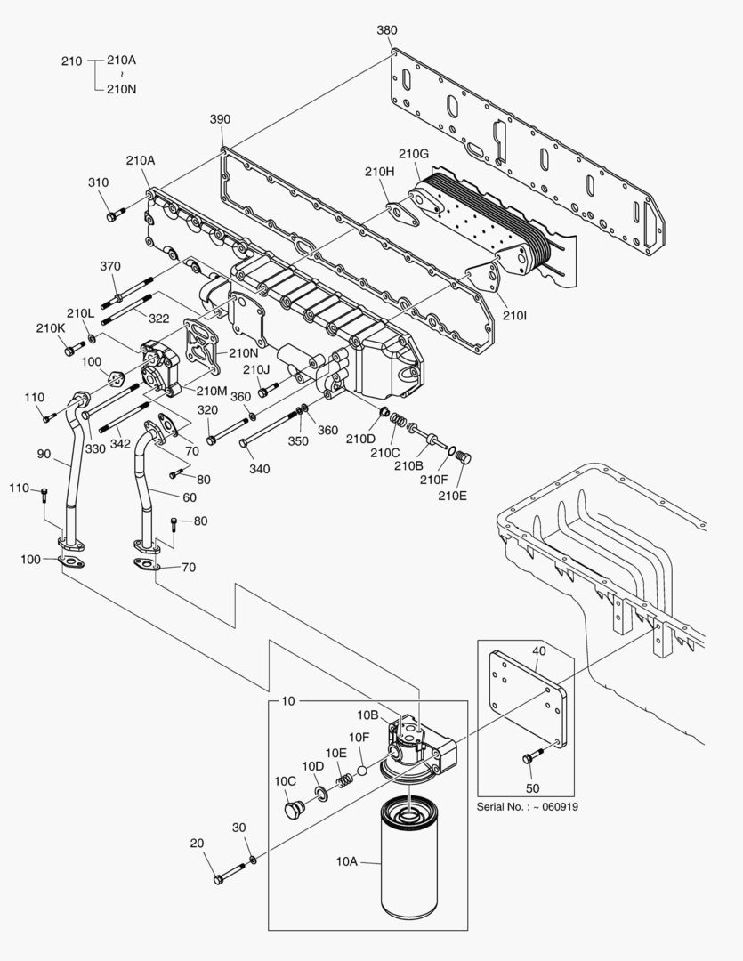 011 OIL FILTER & OIL COOLER