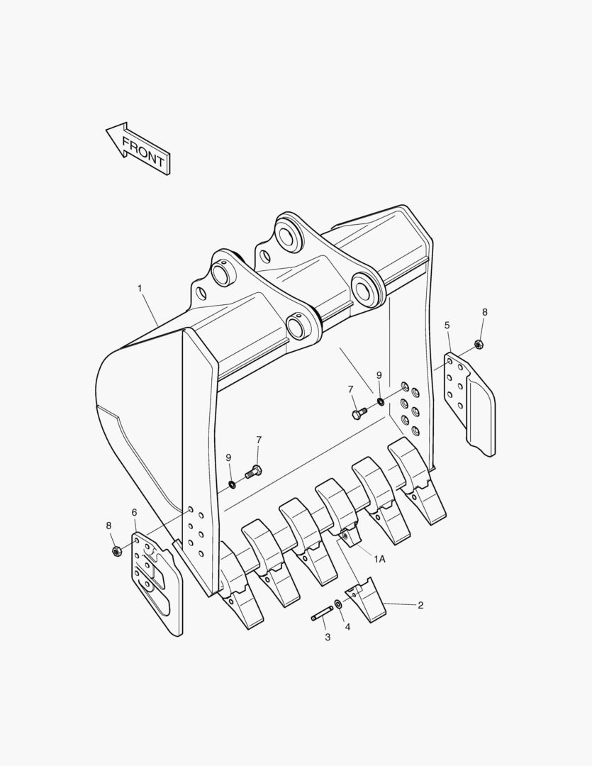 6170 BUCKET-1.3mВі