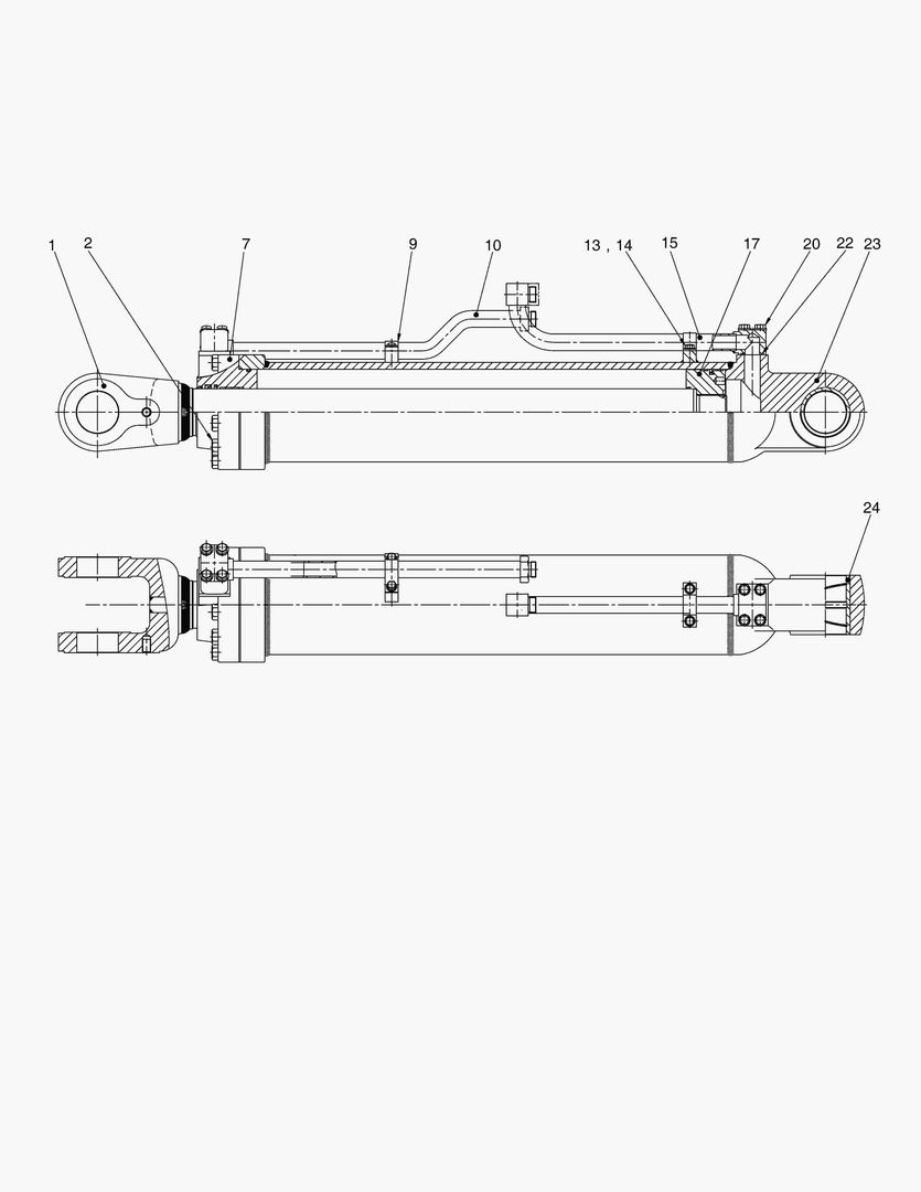 3355 BOOM CYLINDER(L.H&DY)