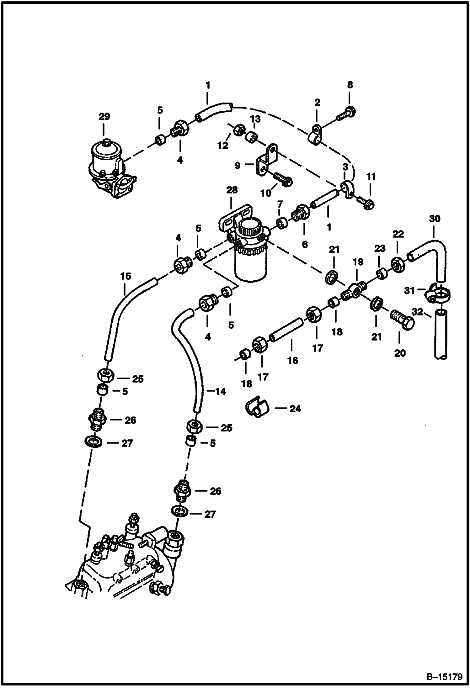 Схема ФИЛЬТР ДЛЯ ТОПЛИВА