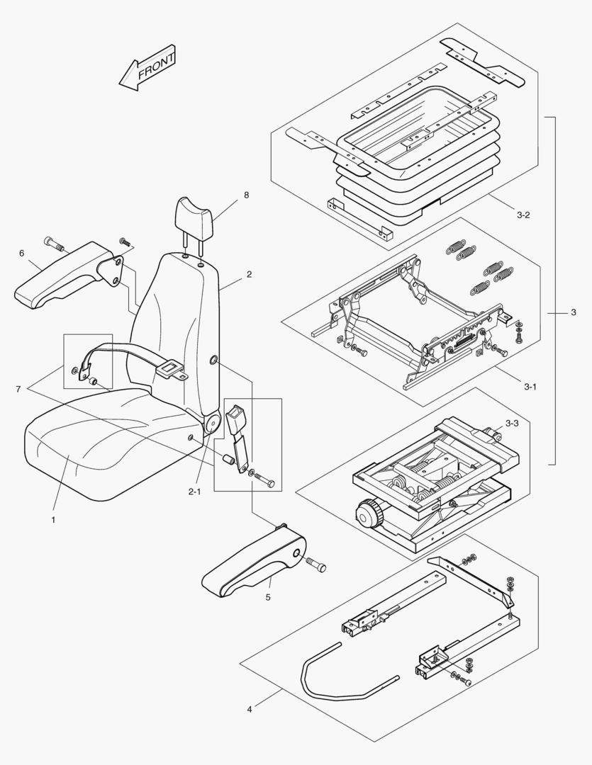 1430 SEAT-EXCEPT EUROPE & U.S.A