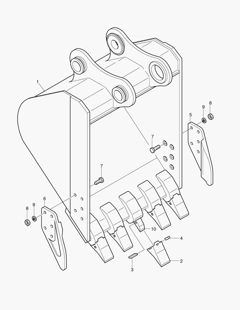 3120 BUCKET-0.5MВі