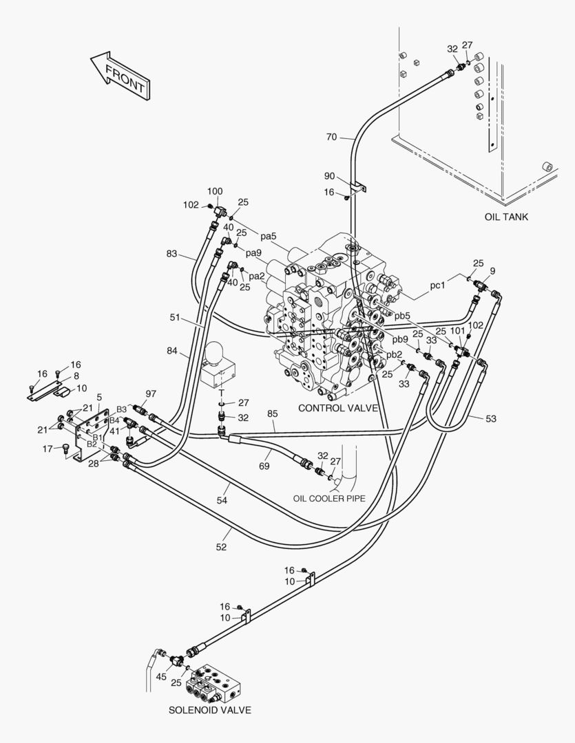 ТРУБОПРОВОД СЕРВОУПРАВЛЕНИЯ(4)