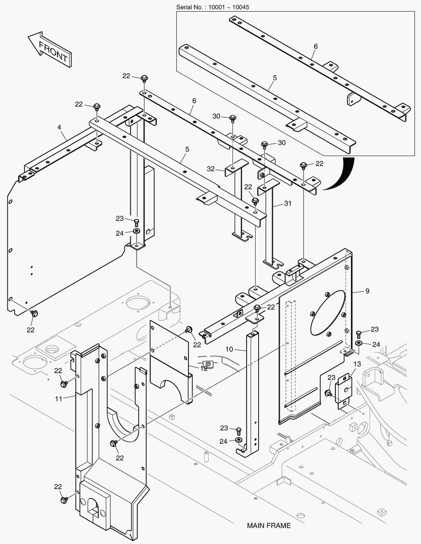 1640 SUPPORT & BAFFLE(2)