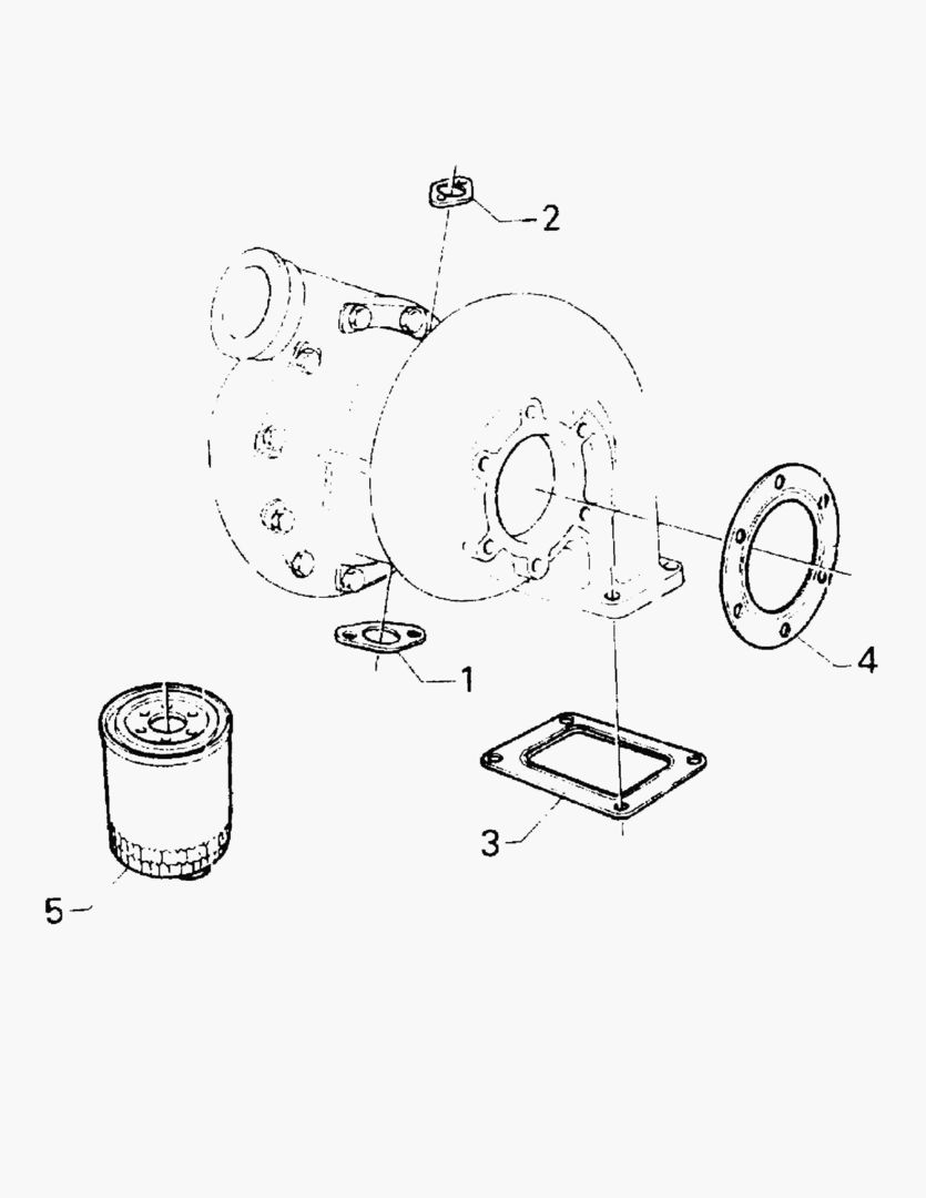 G010-57 REPAIR KIT; OUTER TURBOCHARGER