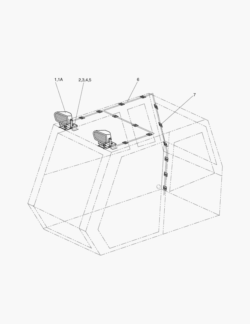 ЛАМПА В КАБИНЕ