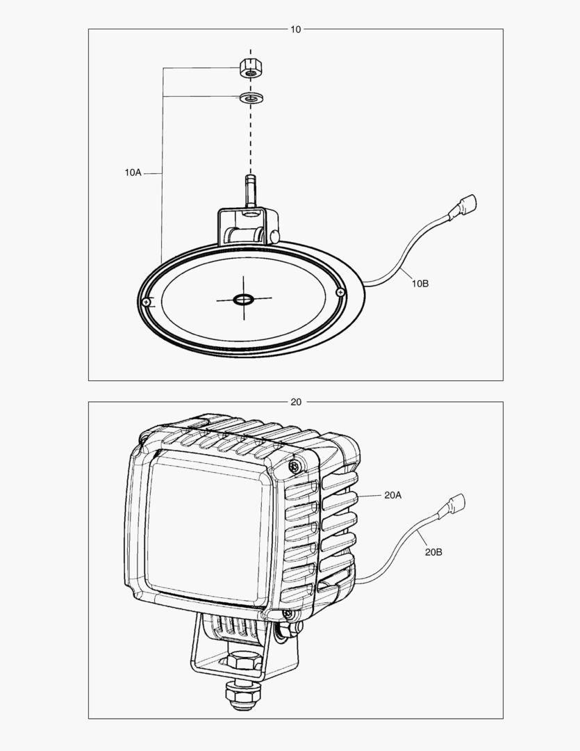 G500-36 WORKING LIGHT