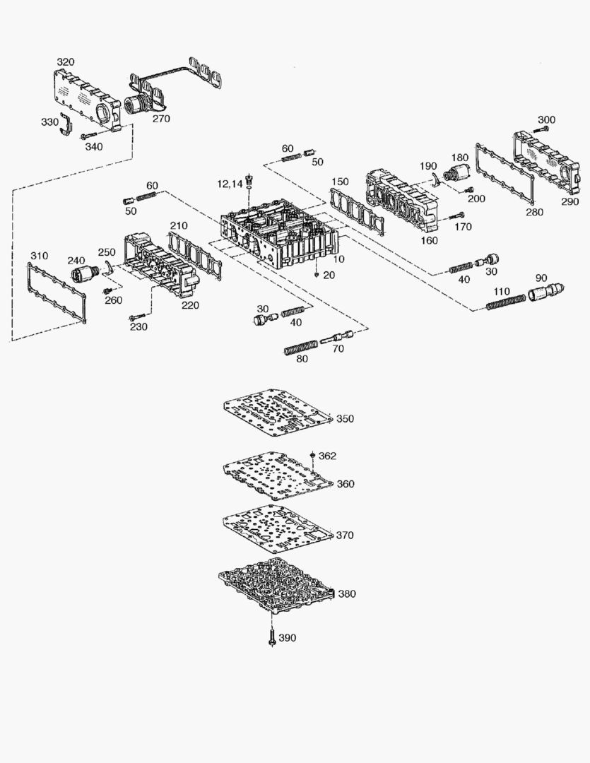 3210 GEAR SHIFT SYSTEM(2) [1001~1396]