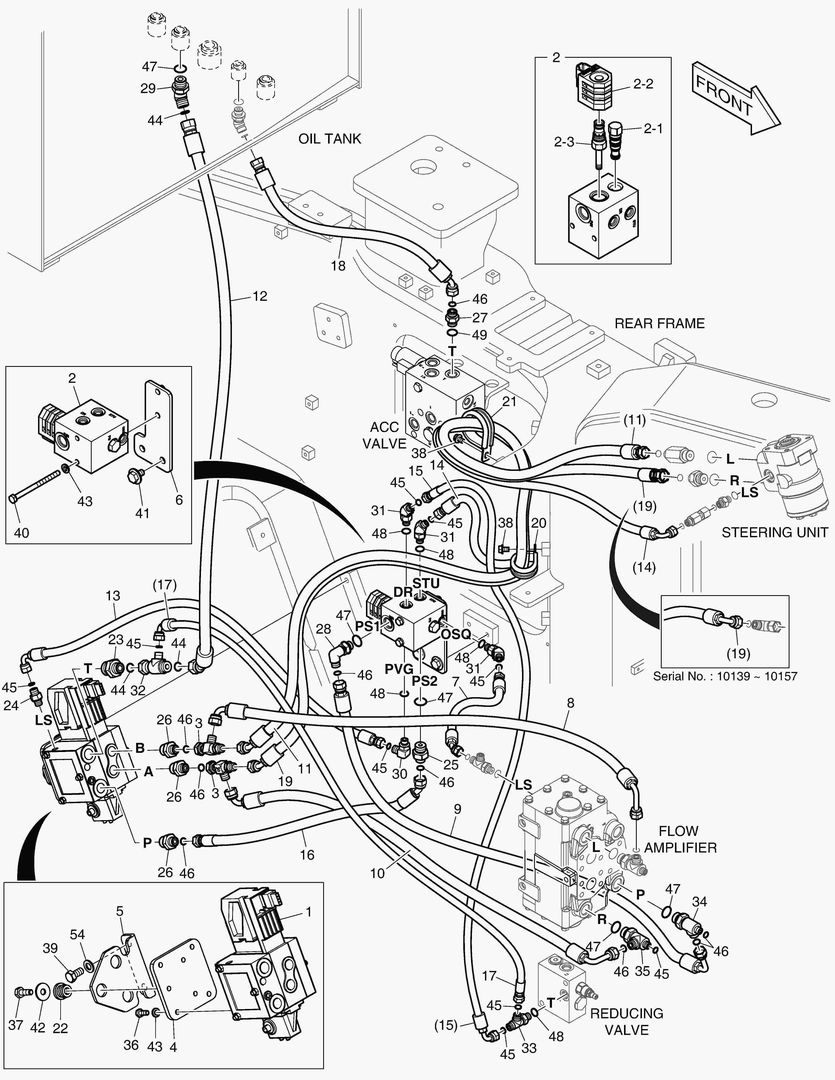 ПАТРУБКИ РУЛЕВОГО УПРАВЛЕНИЯ - ЭЛЕКТРИКА