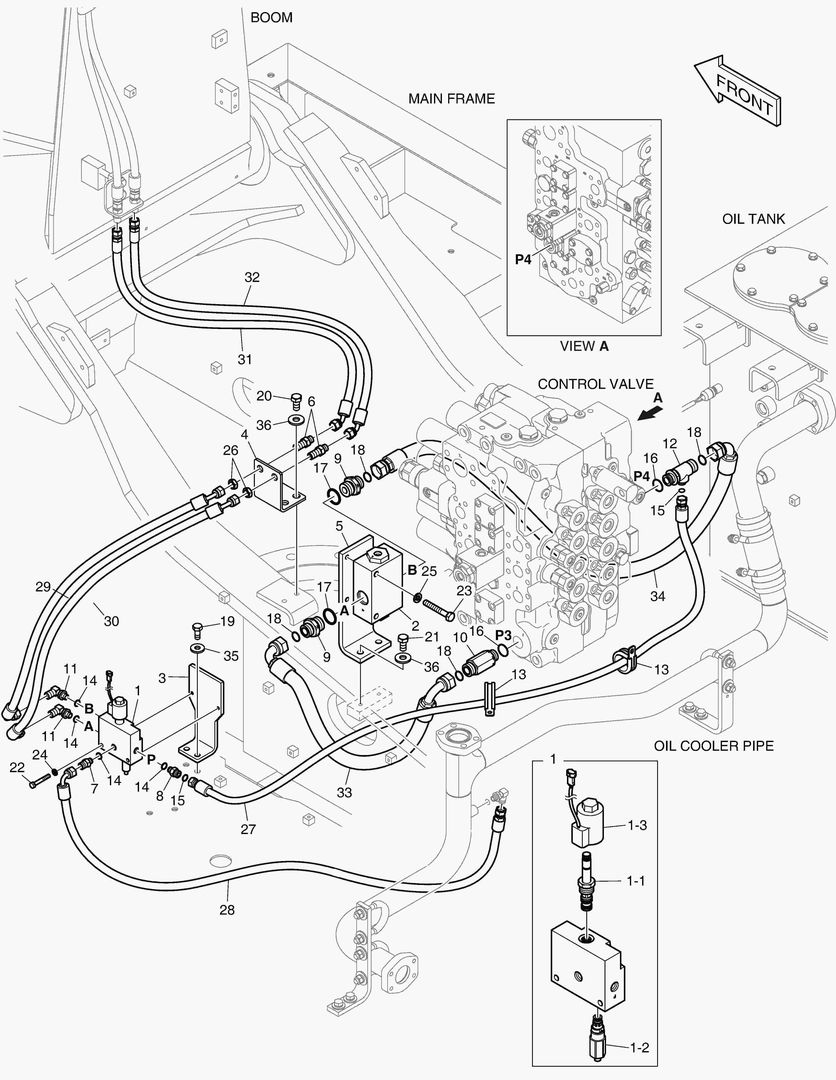 6470 MAIN PIPING - QUICK CLAMP & TWO PUMP
