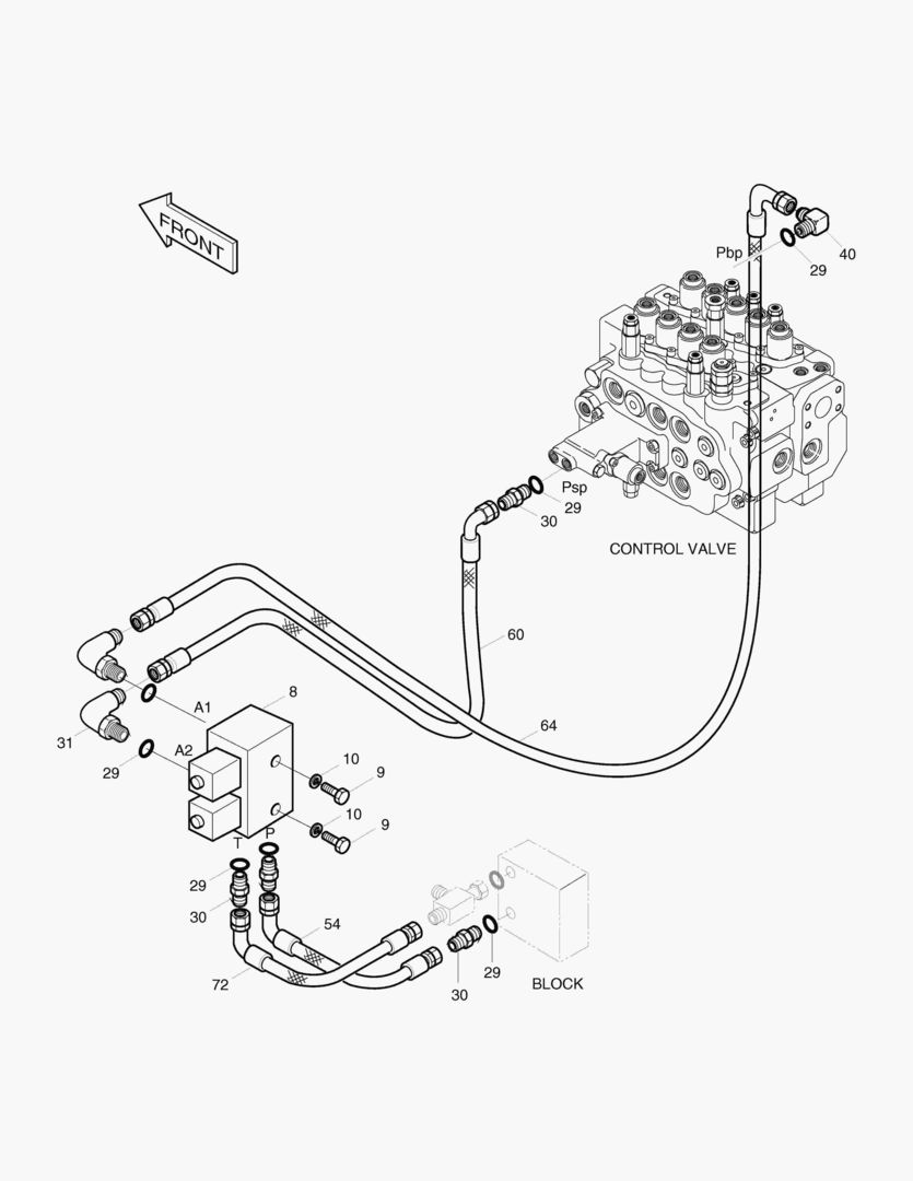 ТРУБОПРОВОД СЕРВОУПРАВЛЕНИЯ(3)