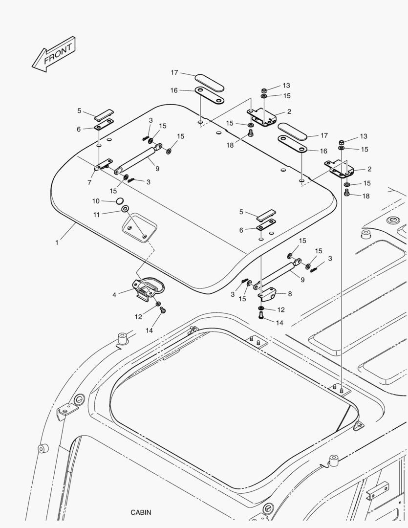 ЧЕХОЛ КРЫШКИ - PC(СИСТЕМА ЗАЩИТЫ ПРИ ОПРОКИДЫВАНИИ)