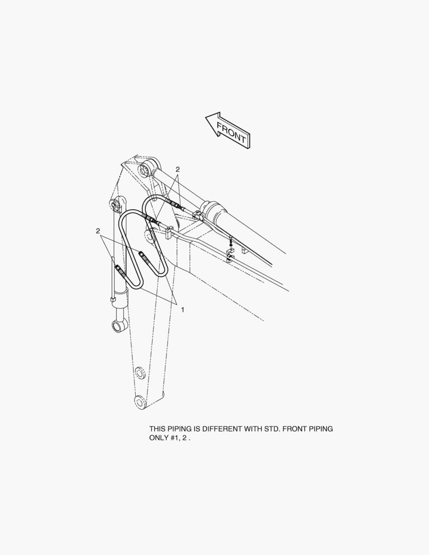 ГИДРОСИСТЕМА РУКОЯТИ-РУКОЯТЬ 3.1 м