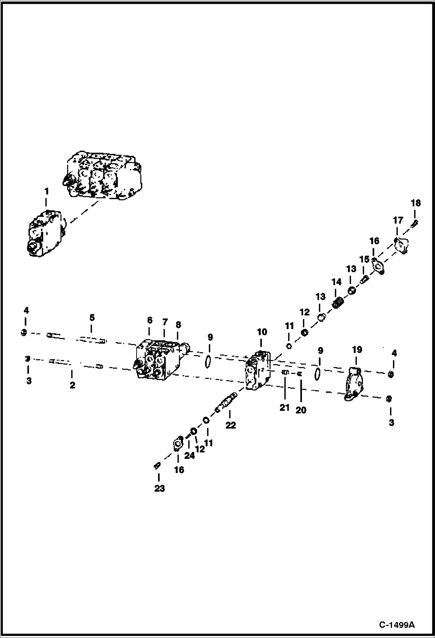 СЕКЦИЯ РАСПРЕДЕЛИТЕЛЯ - ВСПОМОГАТЕЛЬНОЕ УСТРОЙСТВО УПРАВЛЕНИЯ HUSCO