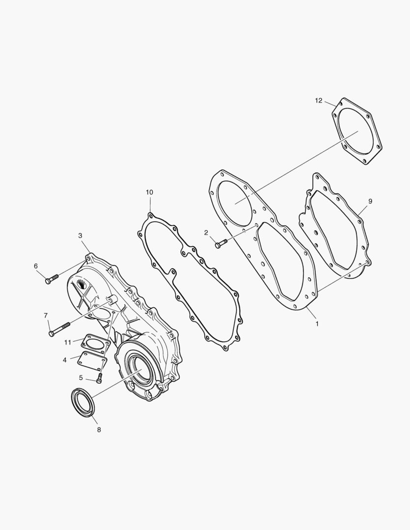 КАРТЕР РАСПРЕДЕЛИТЕЛЬНЫХ ШЕСТЕРЕН