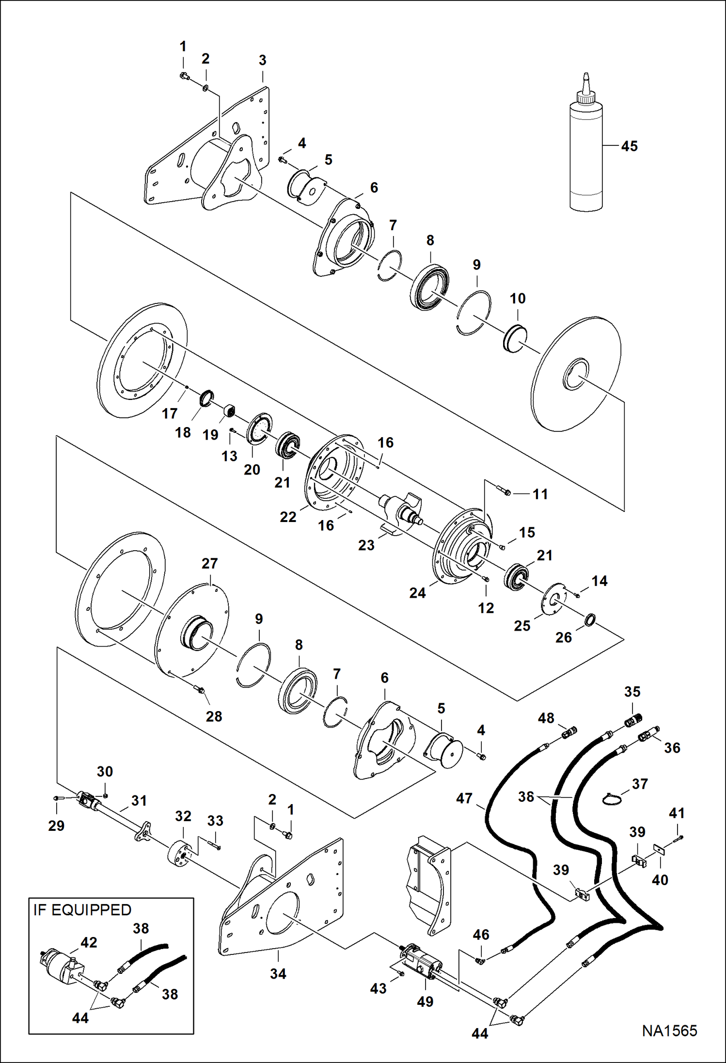 ВИБРАЦИОННЫЙ КАТОК (РАБОЧАЯ ГРУППА) (73-- ДОПОЛНЕННЫЙ AFLD) (73-- ГЛАВНЫЙ AFLE) (80-- ГЛАВНЫЙ AFLC)