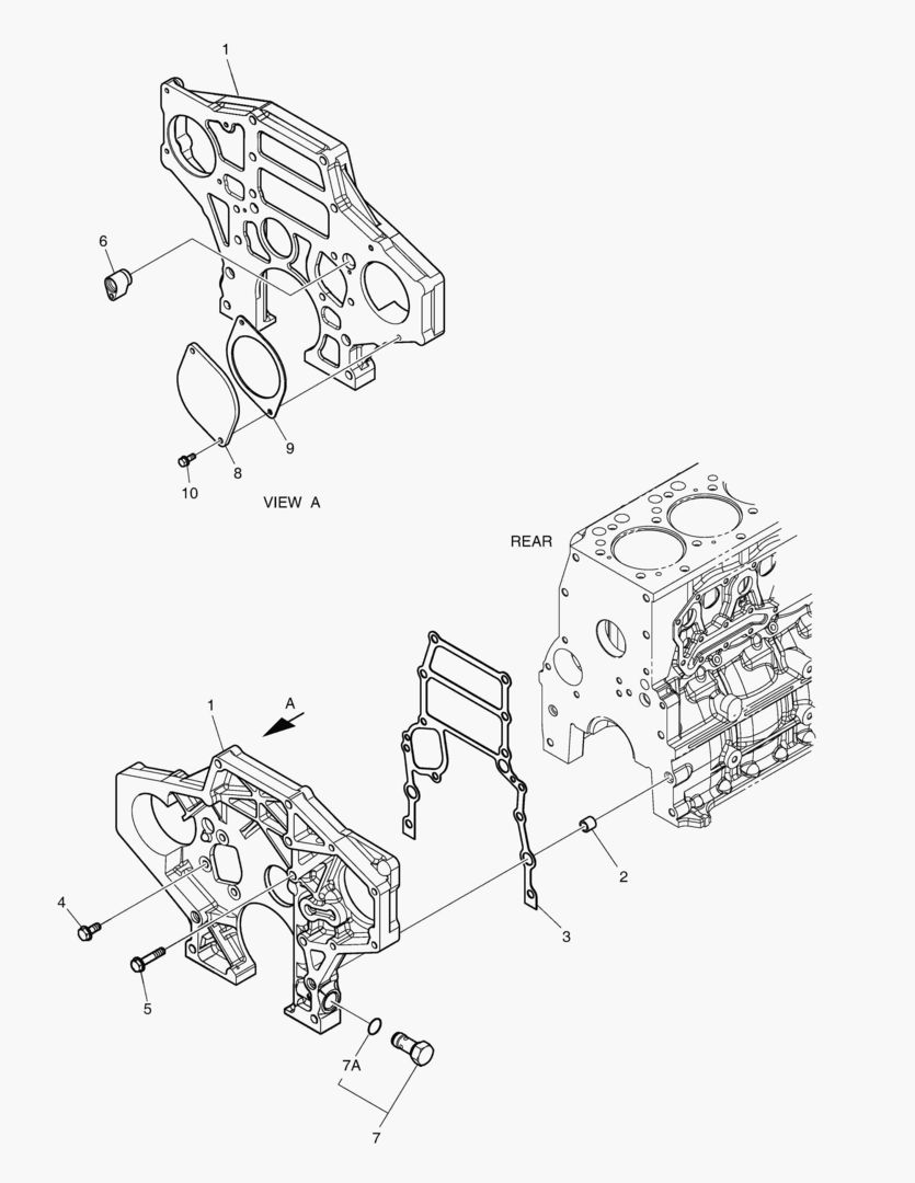 КАРТЕР РАСПРЕДЕЛИТЕЛЬНЫХ ШЕСТЕРЕН