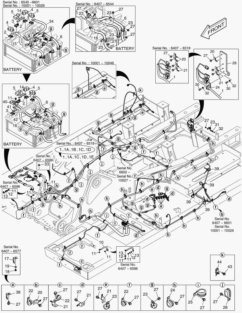 7691 ELECTRIC WIRING - ROPS [6407~]