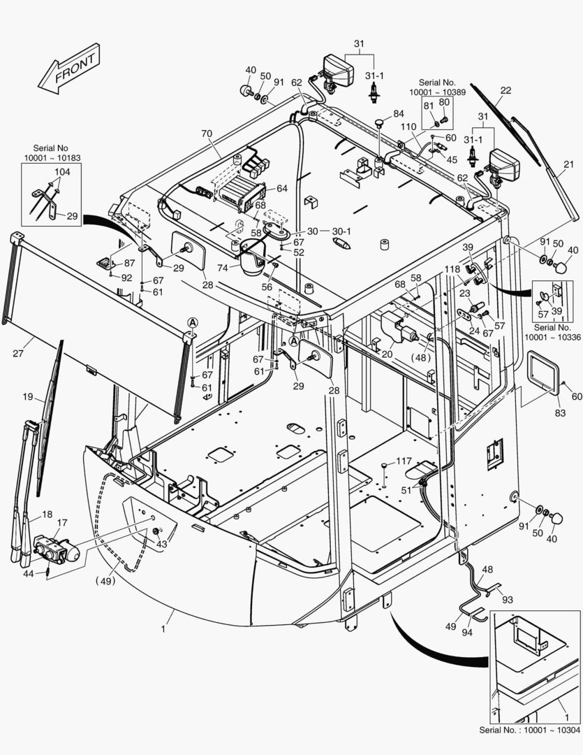 КАБИНА(1) - КОРПУС