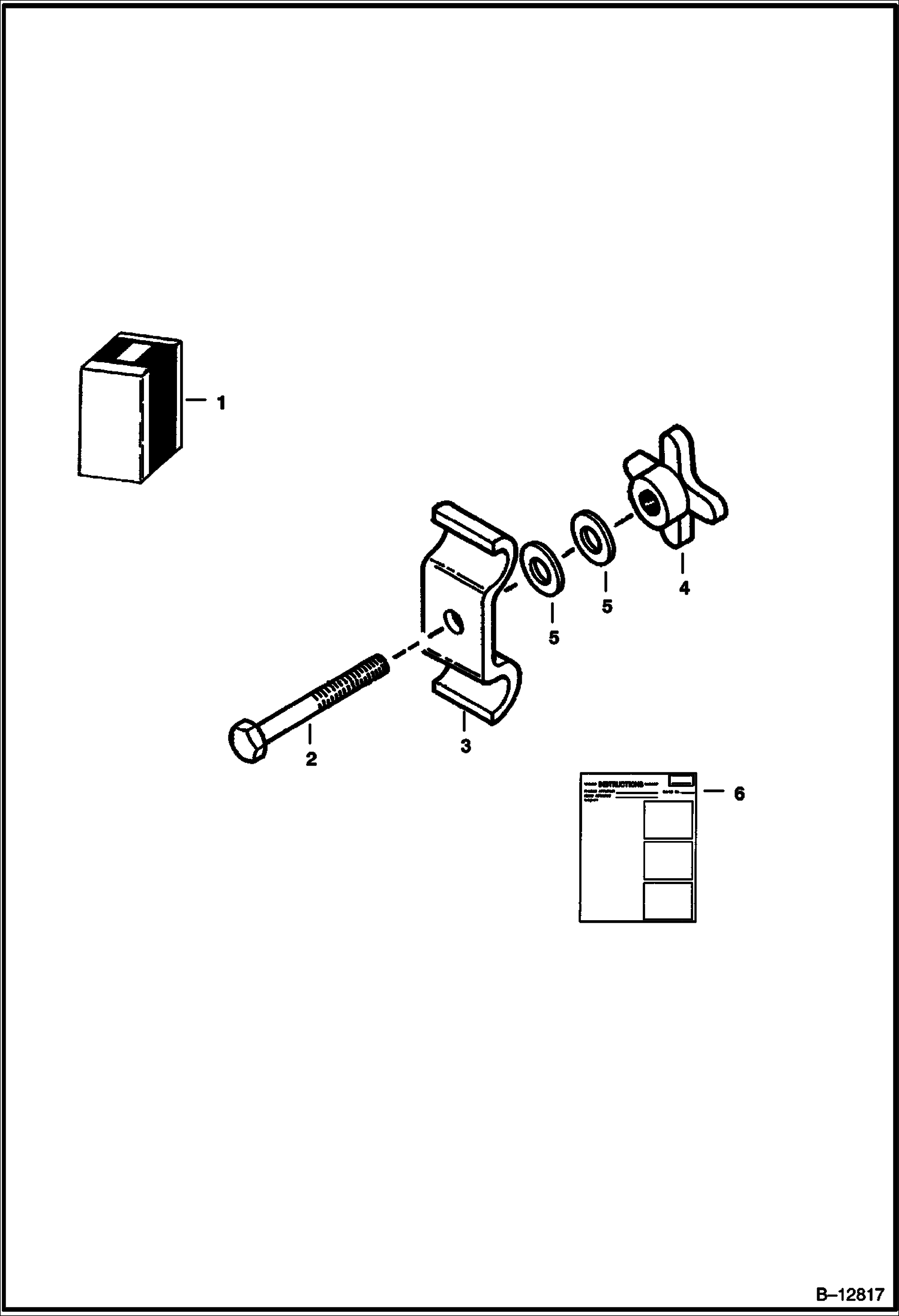 Схема КОМПЛЕКТ ХОМУТОВ ШЛАНГА (НИЖНИЕ ПОДЪЕМНЫЕ РУКОЯТИ)