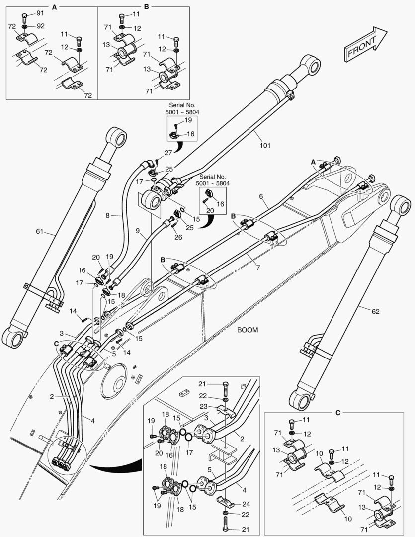 ГИДРОСИСТЕМА СТРЕЛЫ