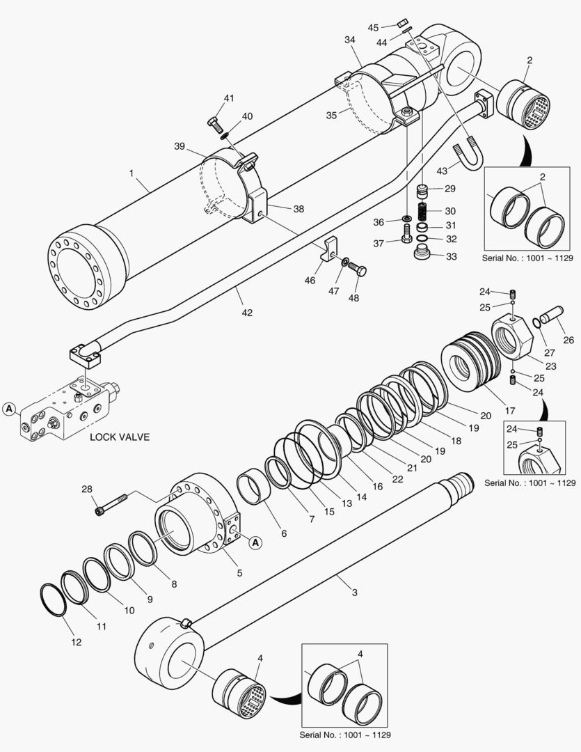 ЦИЛИНДР РУКОЯТИ-ГИДРОЗАМОК