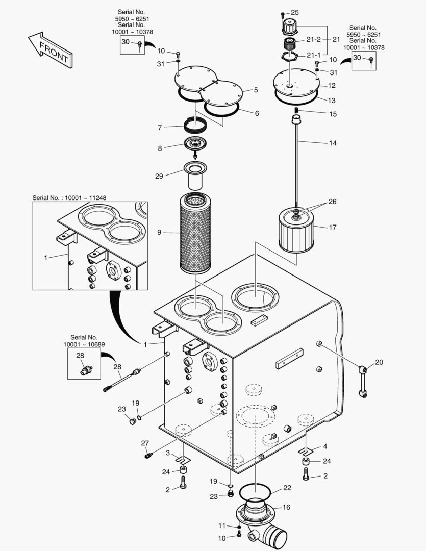 РЕЗЕРВУАР ДЛЯ МАСЛА