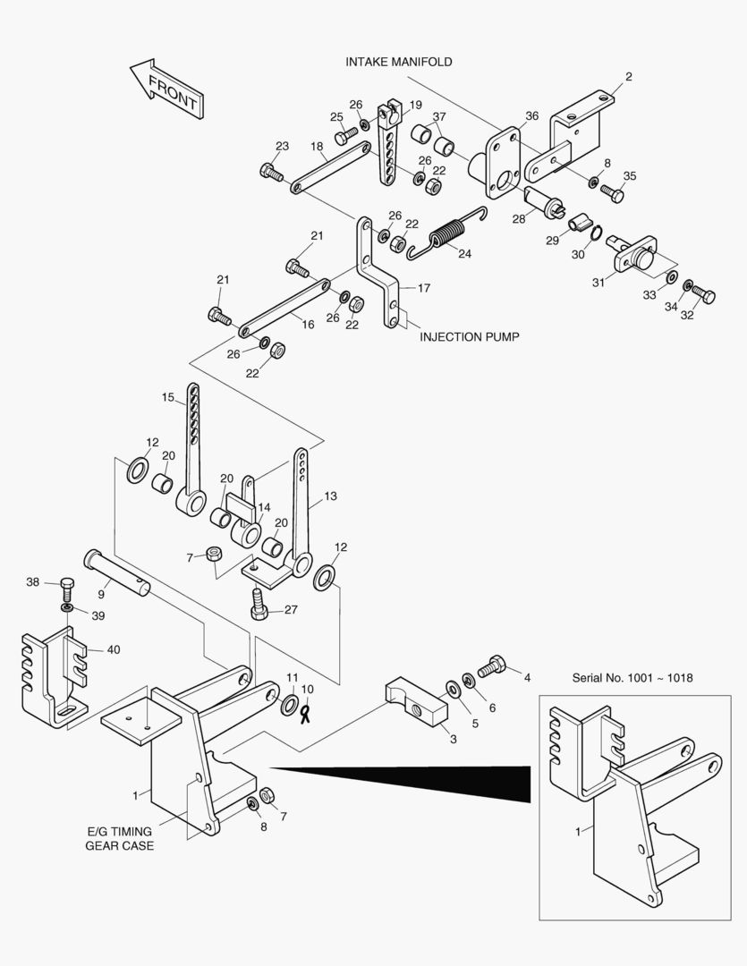 РЫЧАГ В СБОРЕ-ДВИГАТЕЛЬ SUB