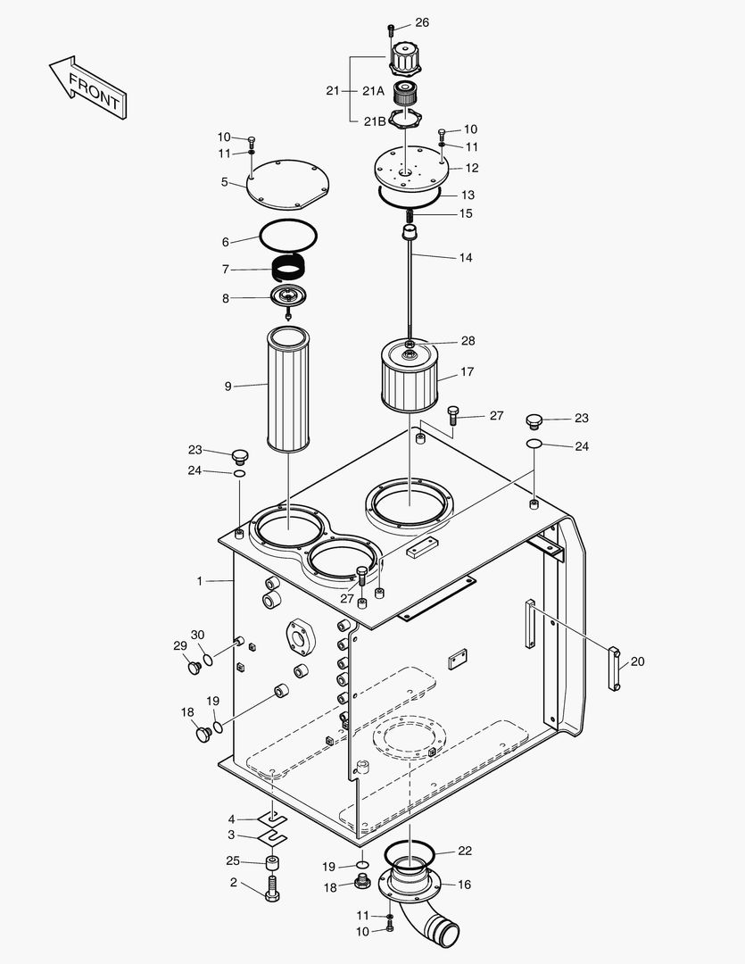 РЕЗЕРВУАР ДЛЯ МАСЛА
