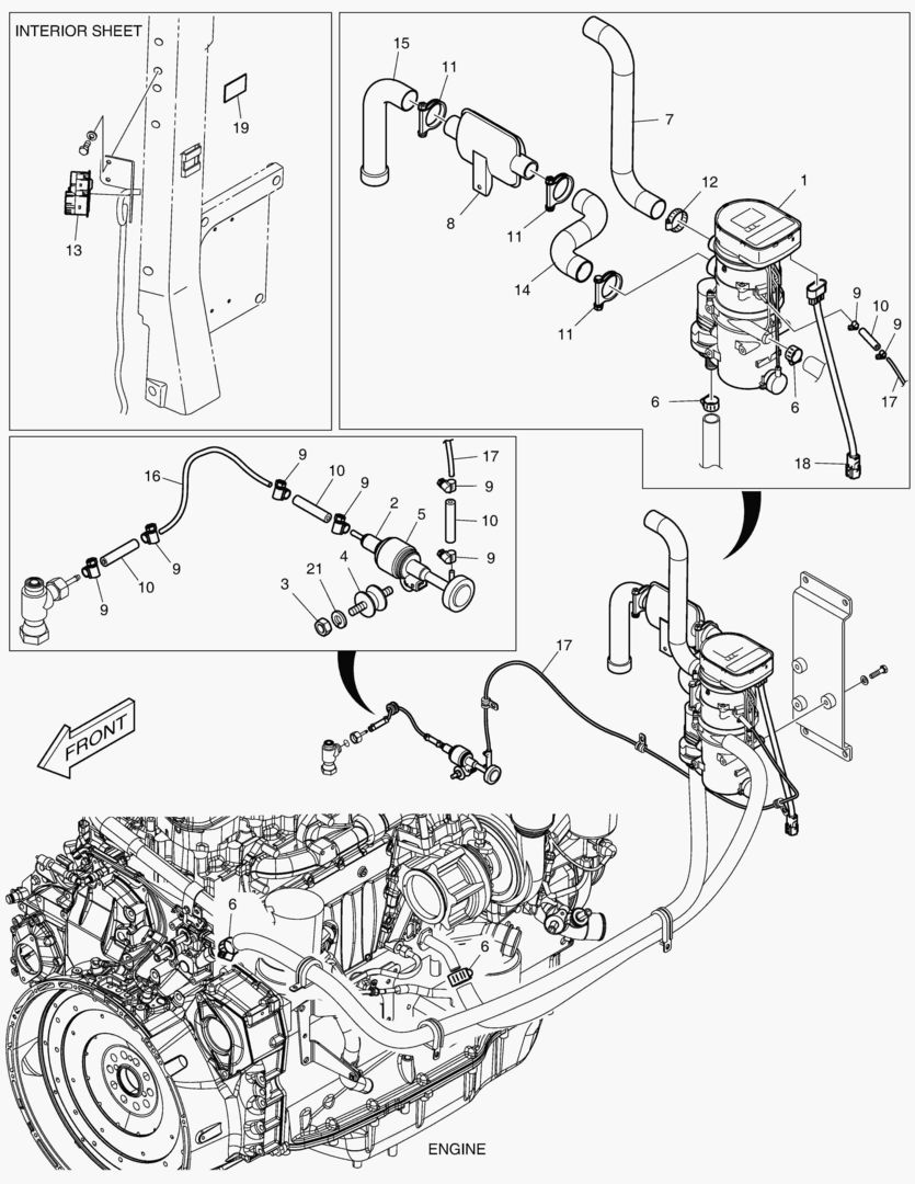 Схема 5730 DIESEL HEATER